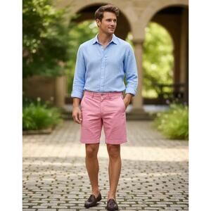 Original Penguin by Munsingwear Shorts Size 31 Mens Pink 9" Inseam Chino